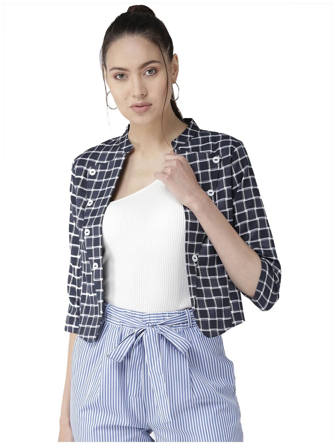 

Style Quotient Women Shrug - Navy