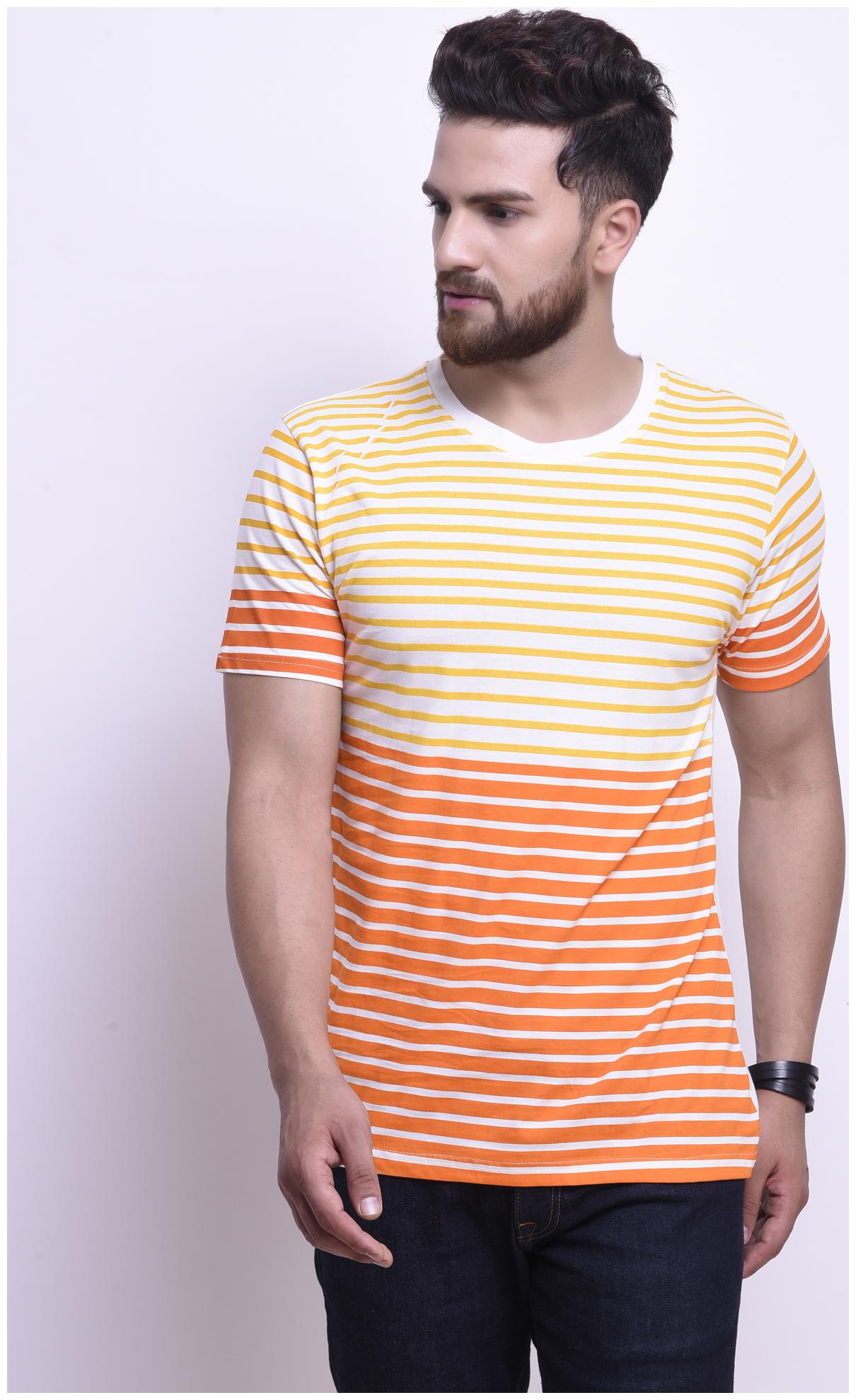 

STYLESMYTH Men Multi Regular fit Cotton Round neck T-Shirt - Pack Of 1