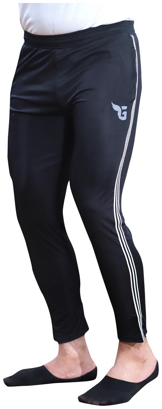 

STYLISH TRACK PANTS WITH BLACK COTTON TAPE AT SIDES