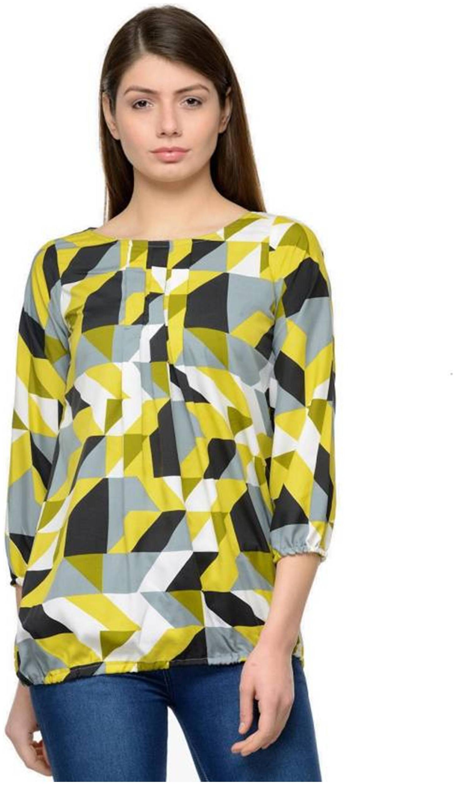 

ForeverYoung Women Printed Regular top - Multi