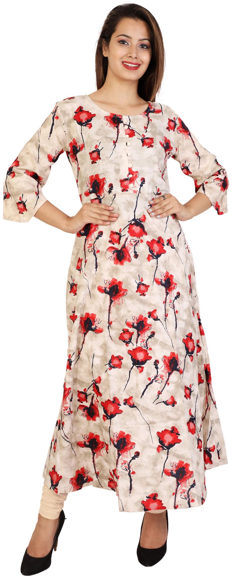

Stylum Casual Floral Print Women s Kurti