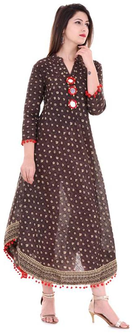 

Stylum Festive Party Floral Print Women Kurti
