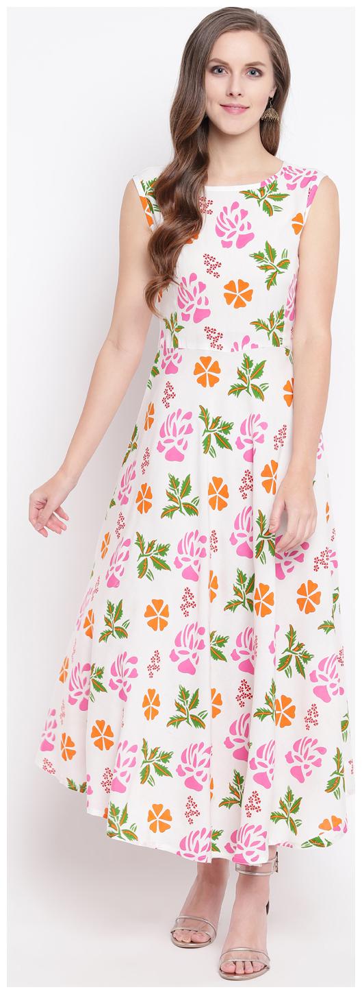 

Stylum White Floral Maxi dress