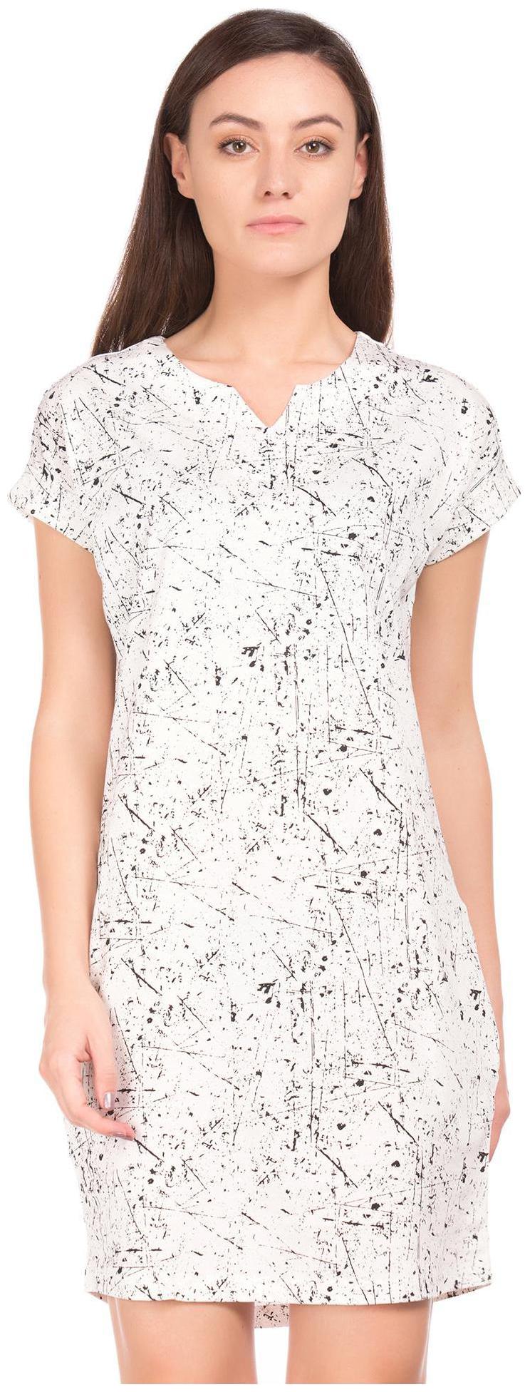 

SUGR White Printed T shirt dress