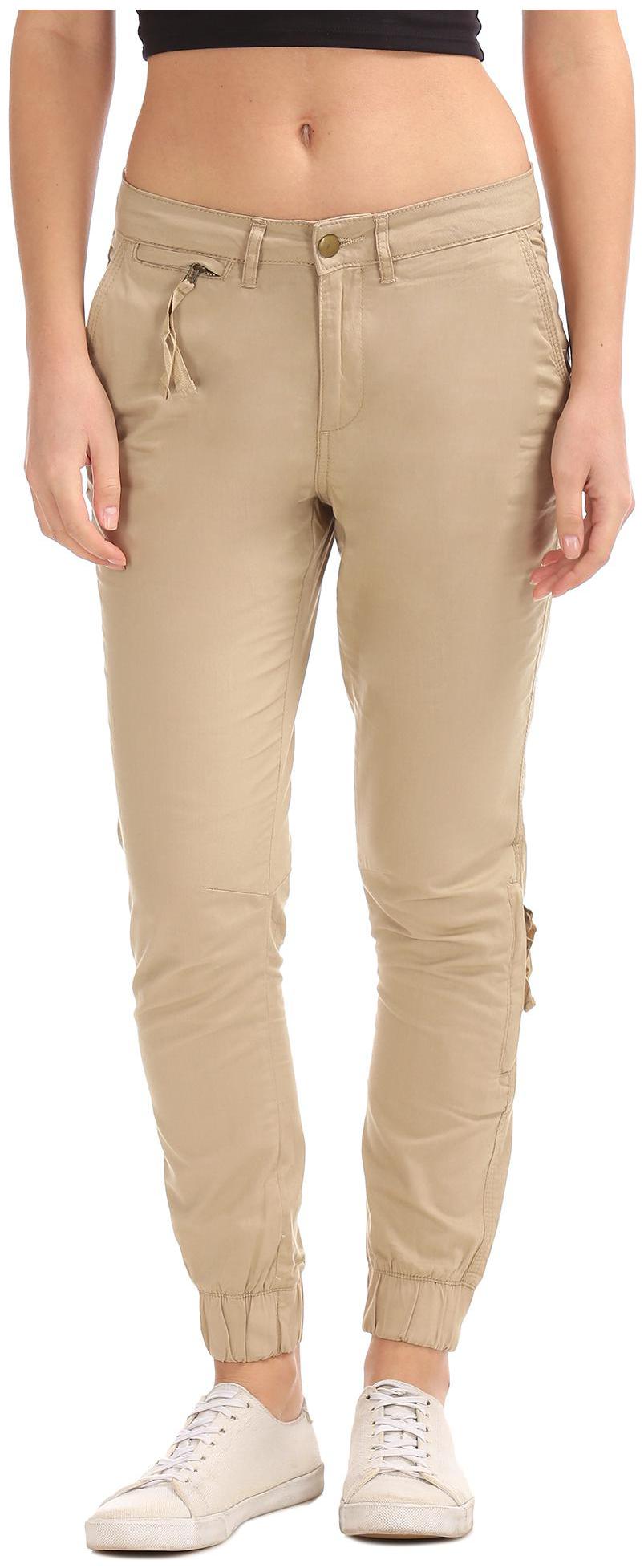 

SUGR Women Beige Regular fit Jogger