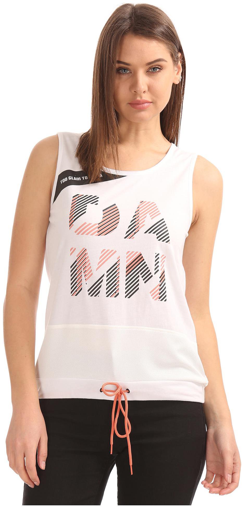 

SUGR Women Printed Regular top - White