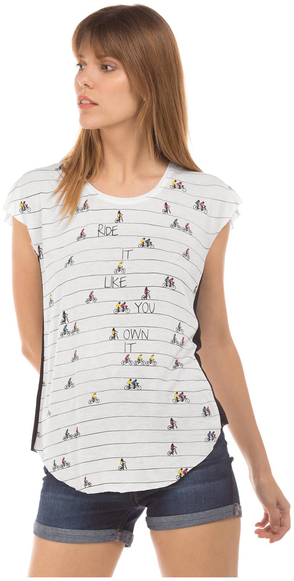 

SUGR Women Printed Regular top - White