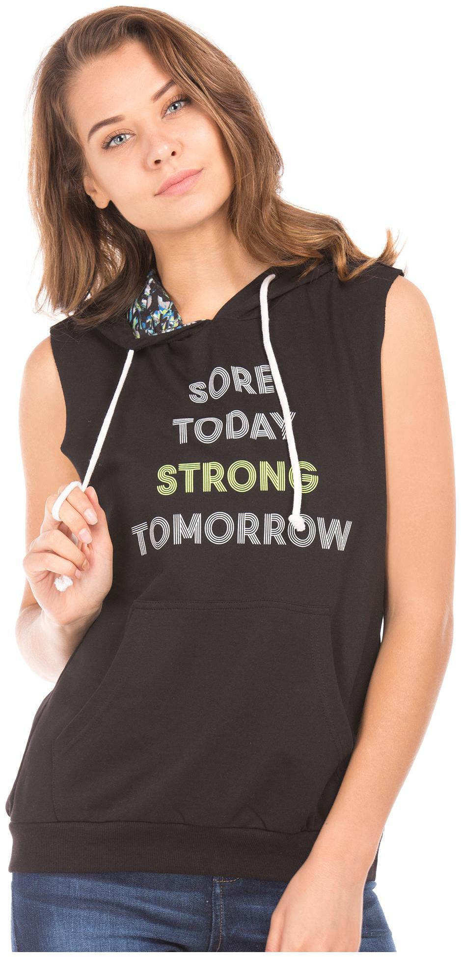 

SUGR Women Printed Regular top - Black