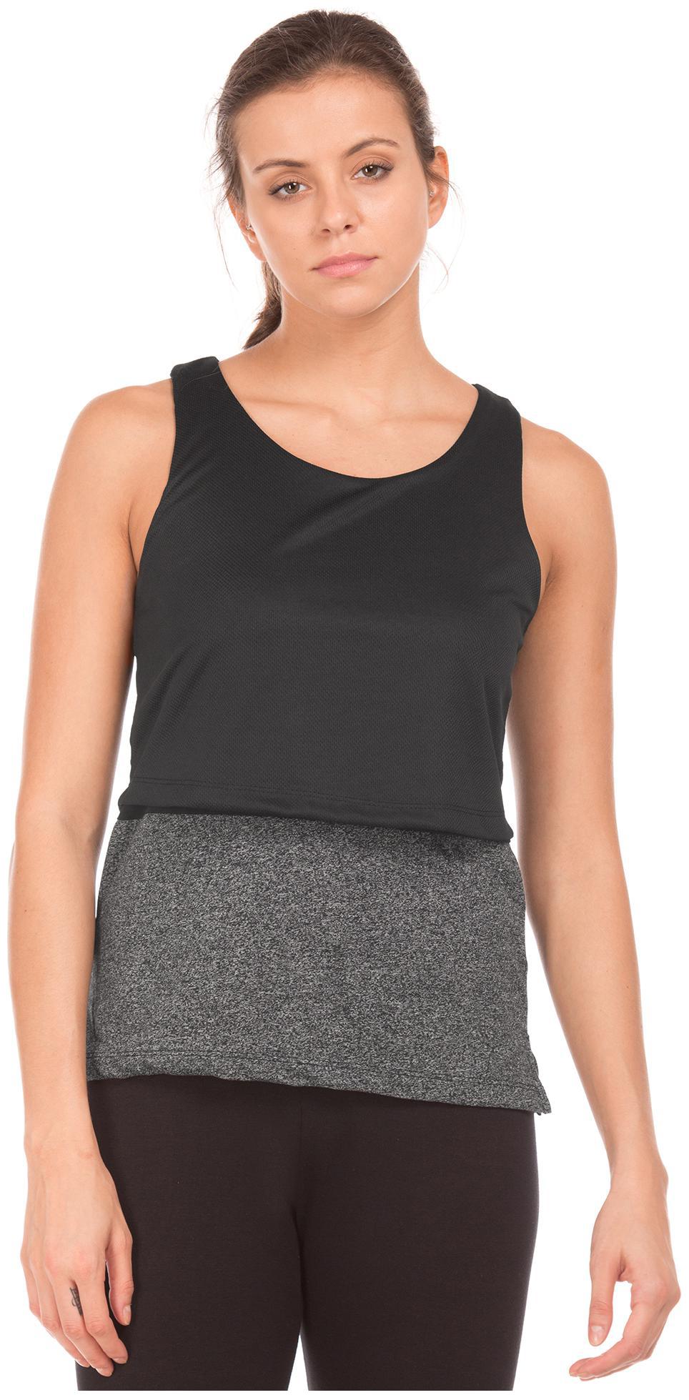 

SUGR Women Self design Regular top - Black