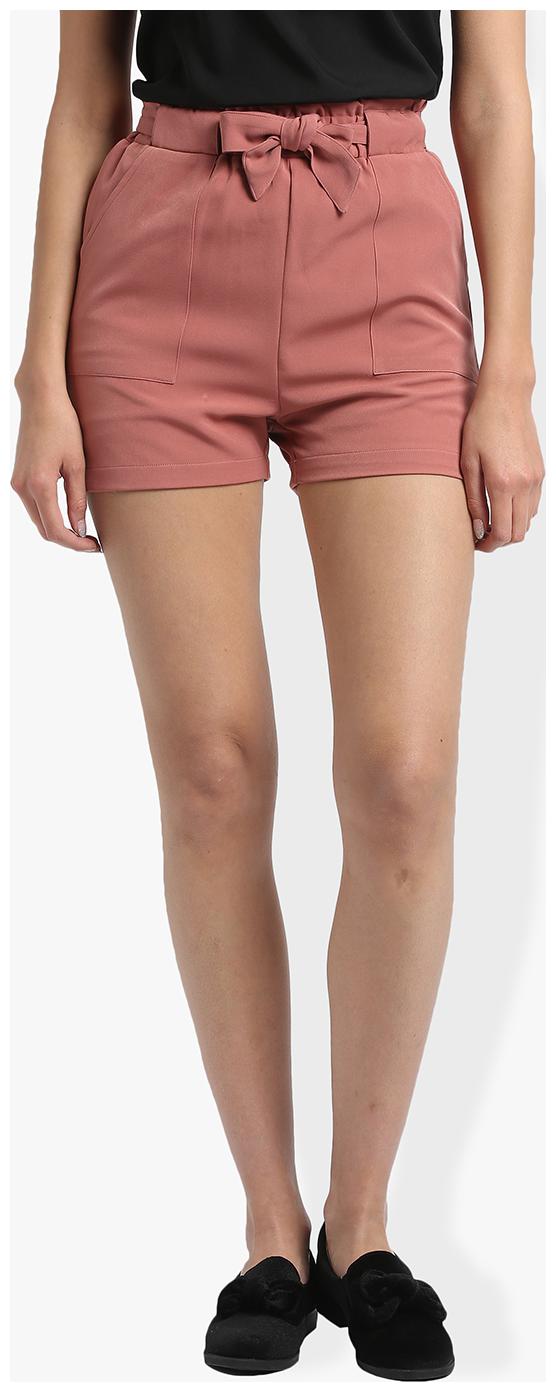 

Trend Arrest Women Solid Regular shorts - Pink