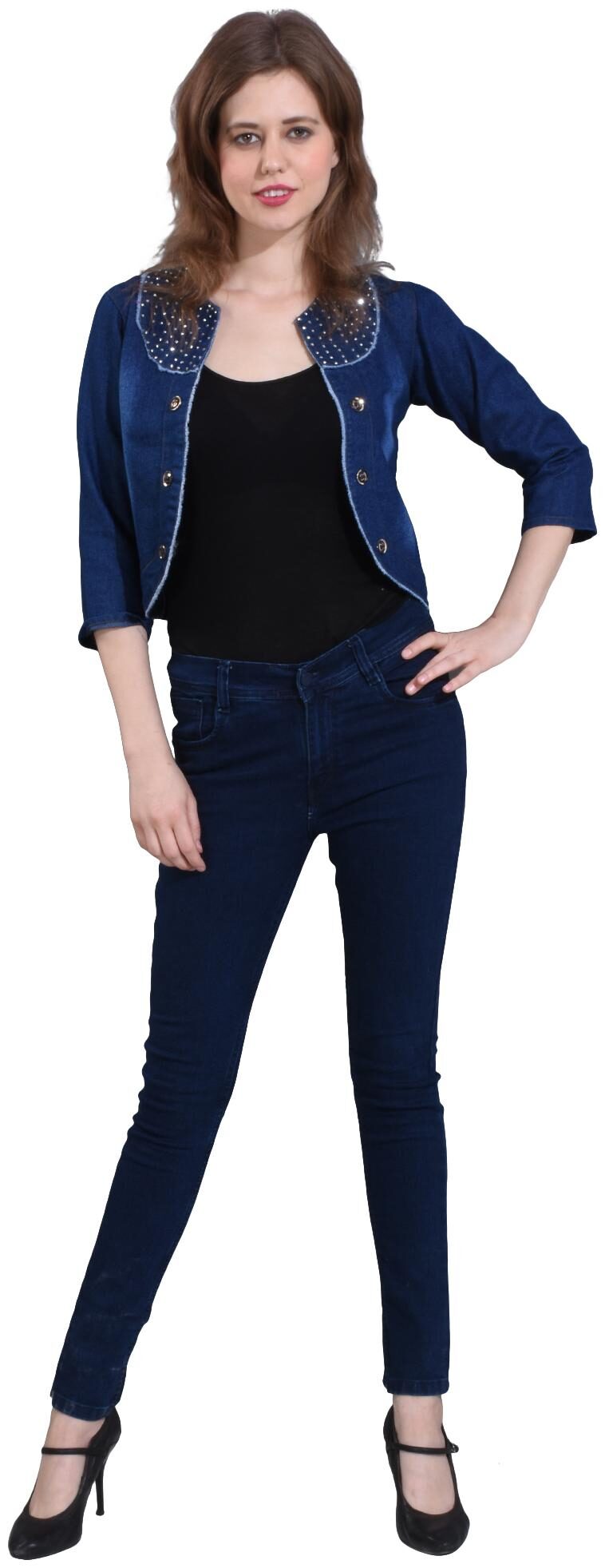 

HRIKSHIKA FASHION Women Waistcoat - Navy
