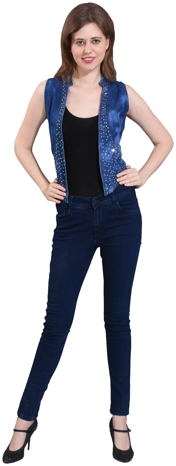 

HRIKSHIKA FASHION Women Waistcoat - Navy