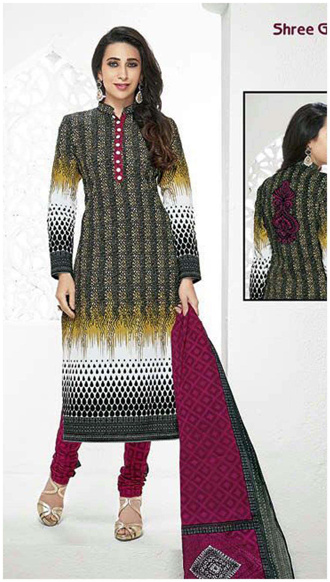 

Sunaina Multi Color Cotton Dress Material