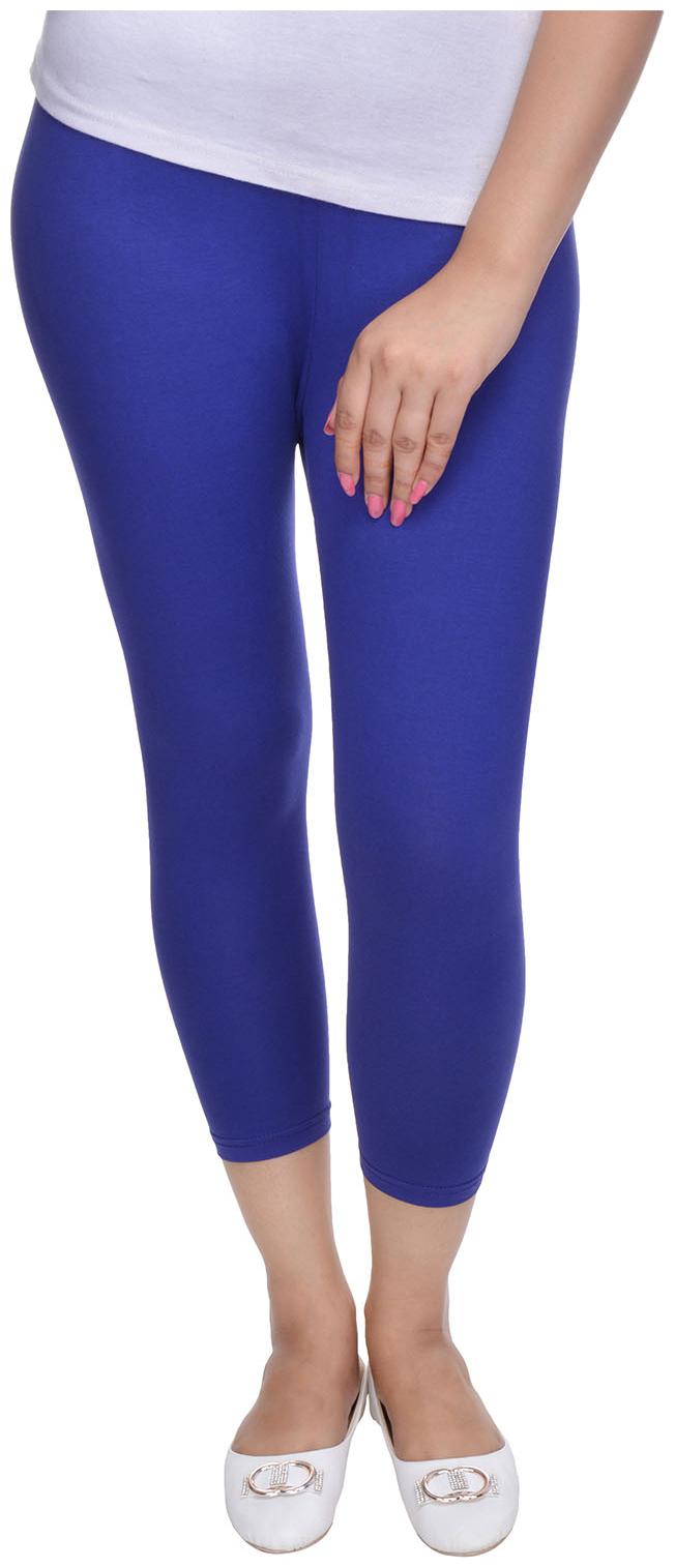 

Suti Women Three-Fourth Solid Leggings