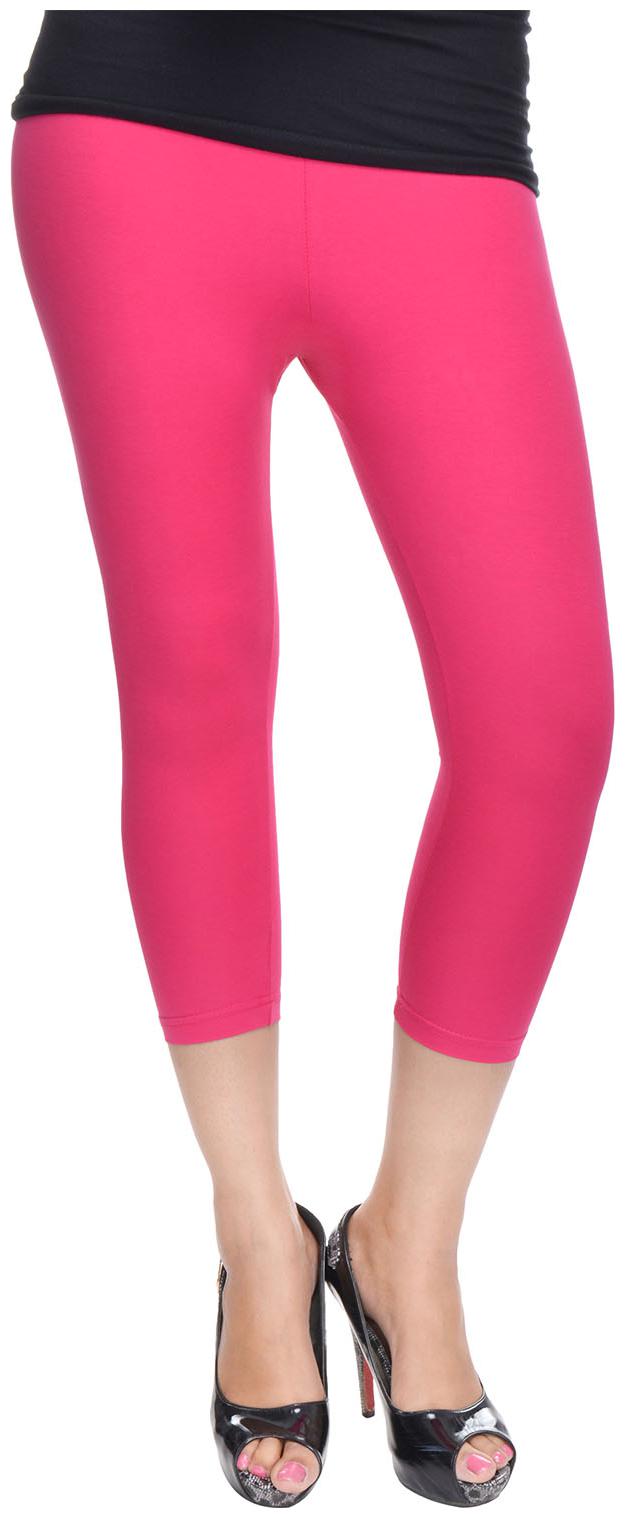 

Suti Women Three-Fourth Solid Leggings