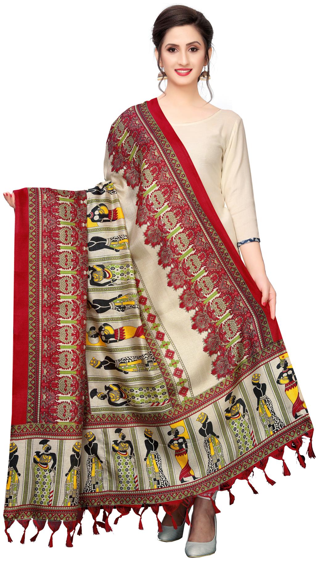 

Swaron Women Blended Printed Dupatta Multi