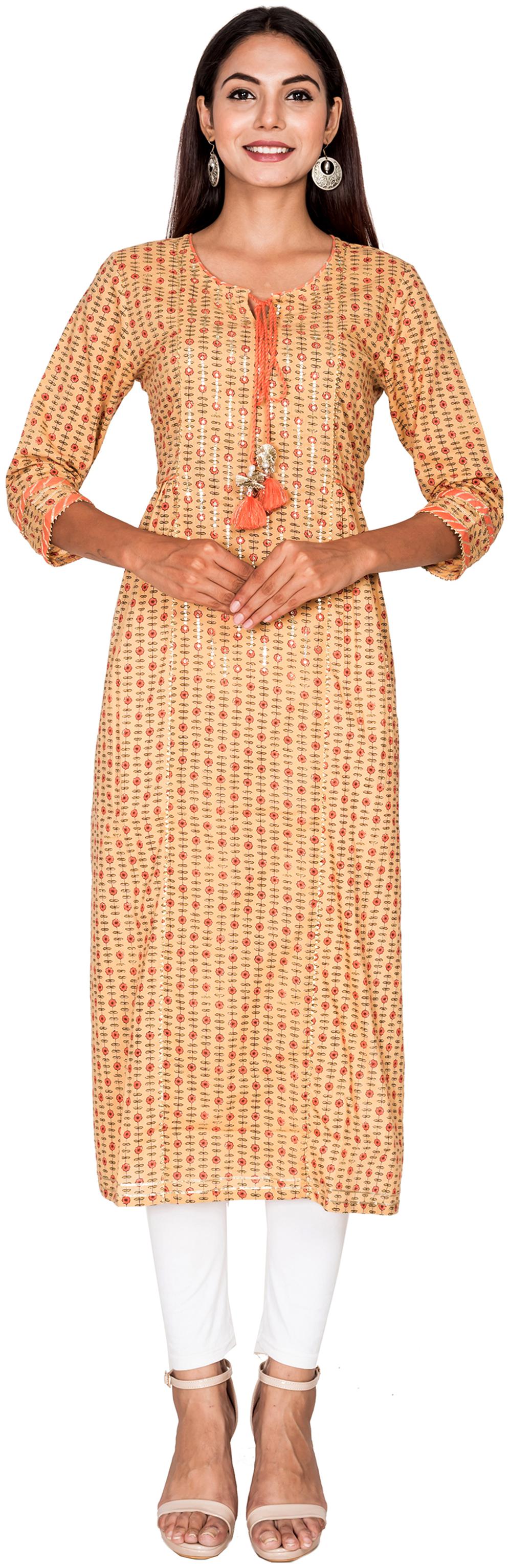 

Swasti Women Multi Floral Straight Kurti