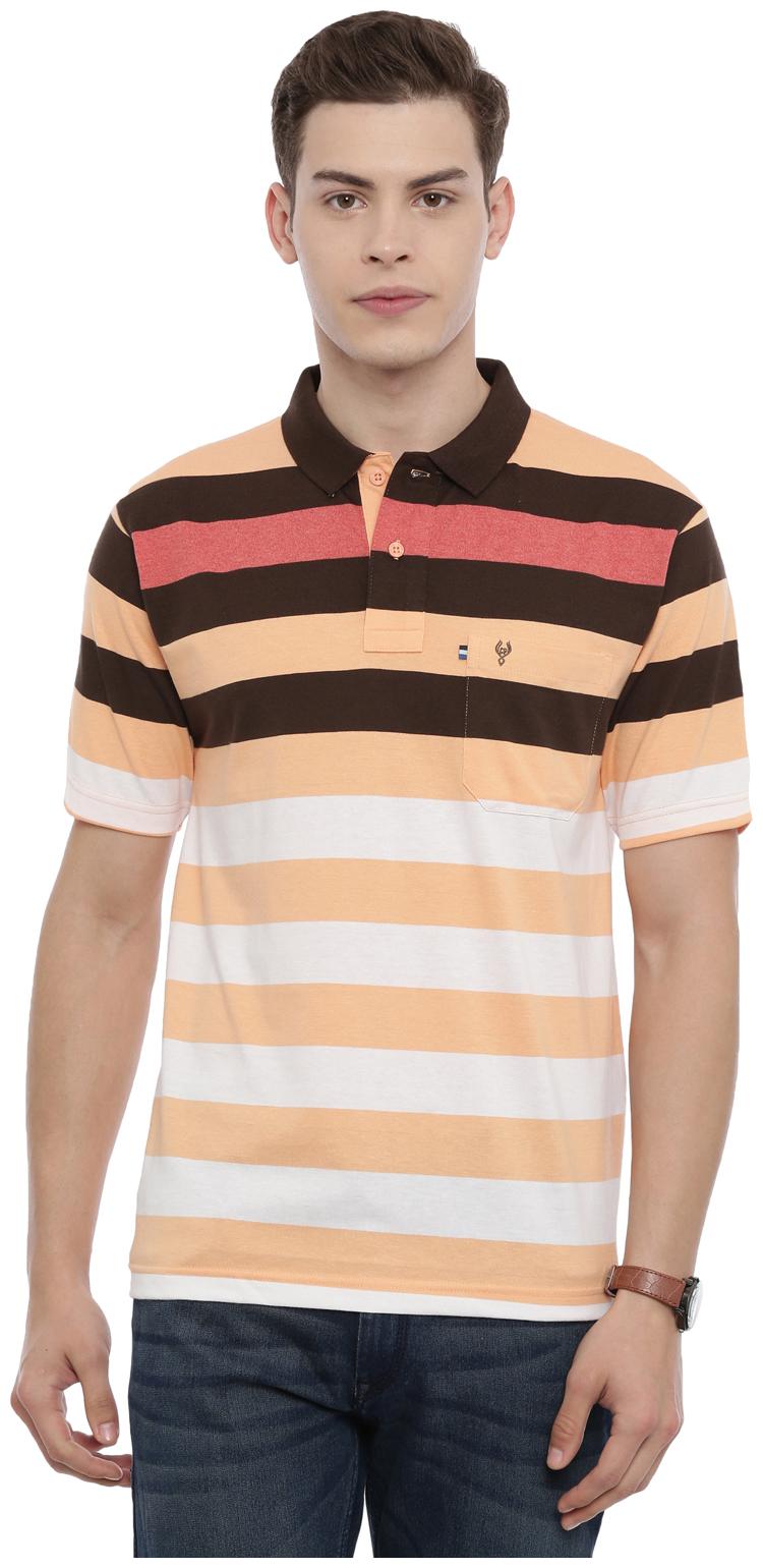 

Swiss Club Men Multi Regular fit Cotton Blend Polo collar T-Shirt - Pack Of 1