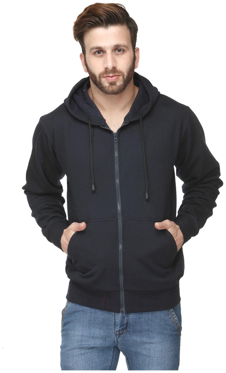 

Switz Inc Men Black Hooded Hoodie