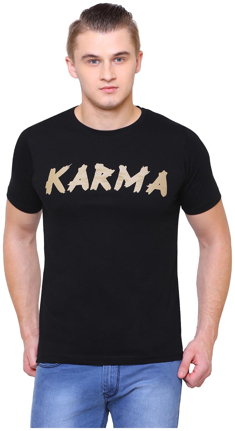 

Haanum Men Black Regular fit Cotton Round neck T-Shirt - Pack Of 1