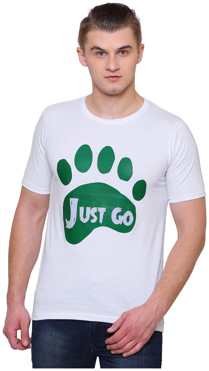 

Haanum Men s Regular Fit Round Neck T-Shirt - White