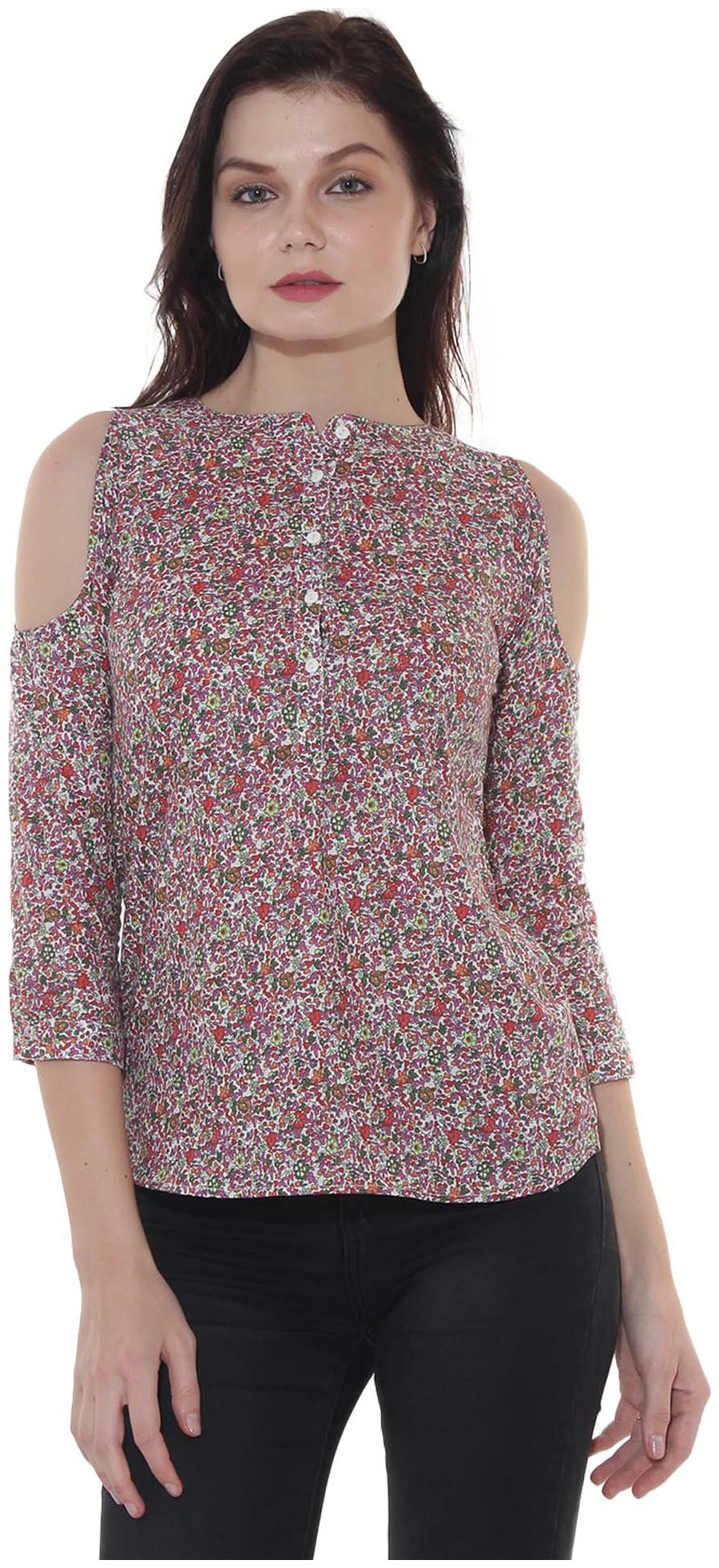

TAARUUSH Women Floral Regular top - Multi