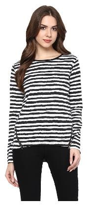 

TAARUUSH Women Printed A-line top - Multi