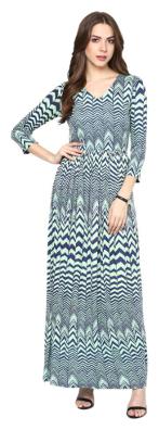 

TAARUUSH Multi Printed A-line dress
