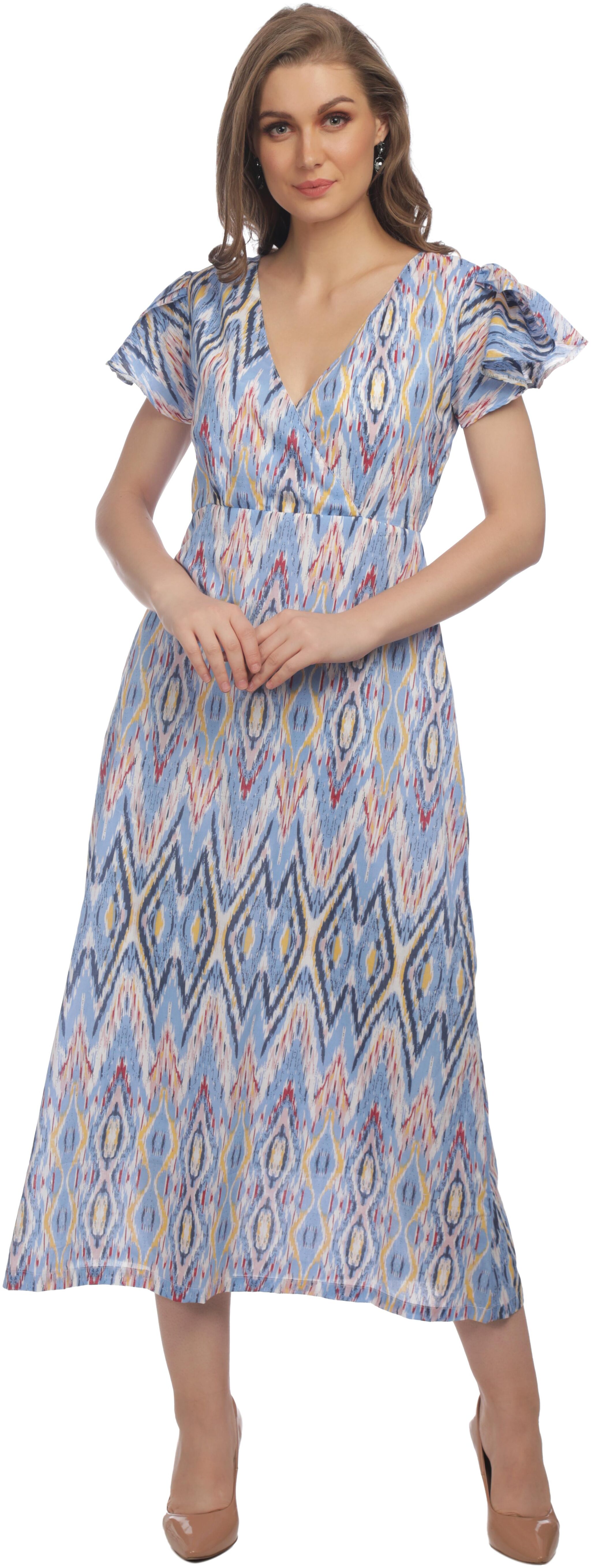 

TAARUUSH Multi Printed Maxi dress