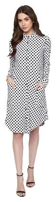

TAARUUSH Multi Solid A-line dress