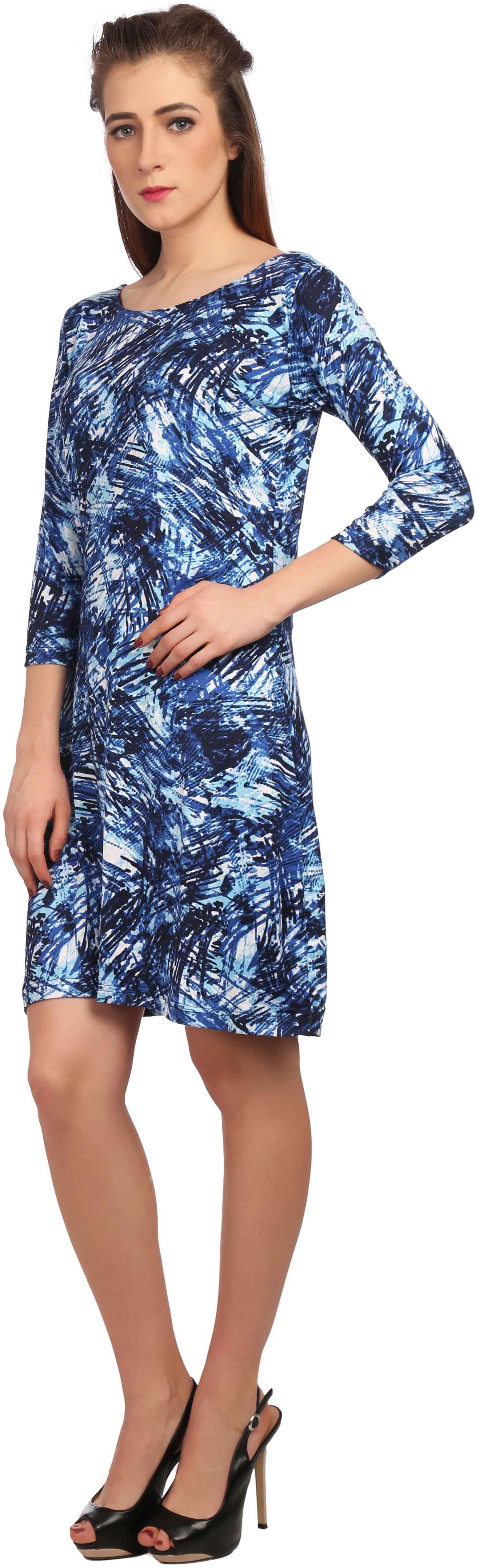 

TAARUUSH Multi Solid A-line dress