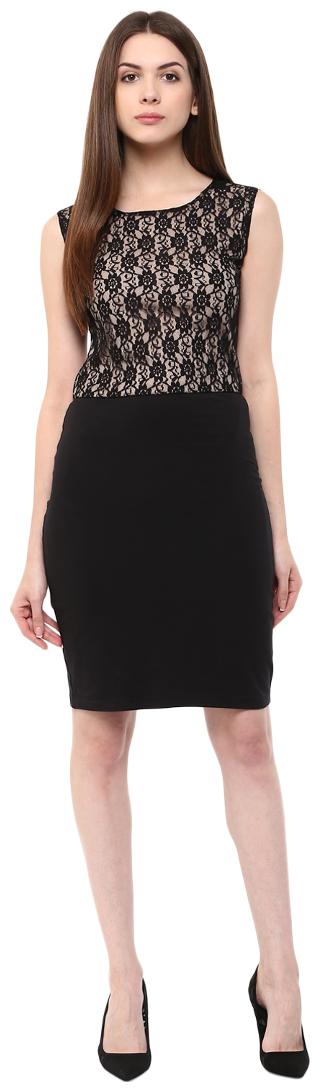 

TAARUUSH Multi Printed A-line dress