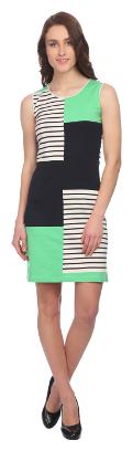 

TAARUUSH Multi Printed Bodycon dress