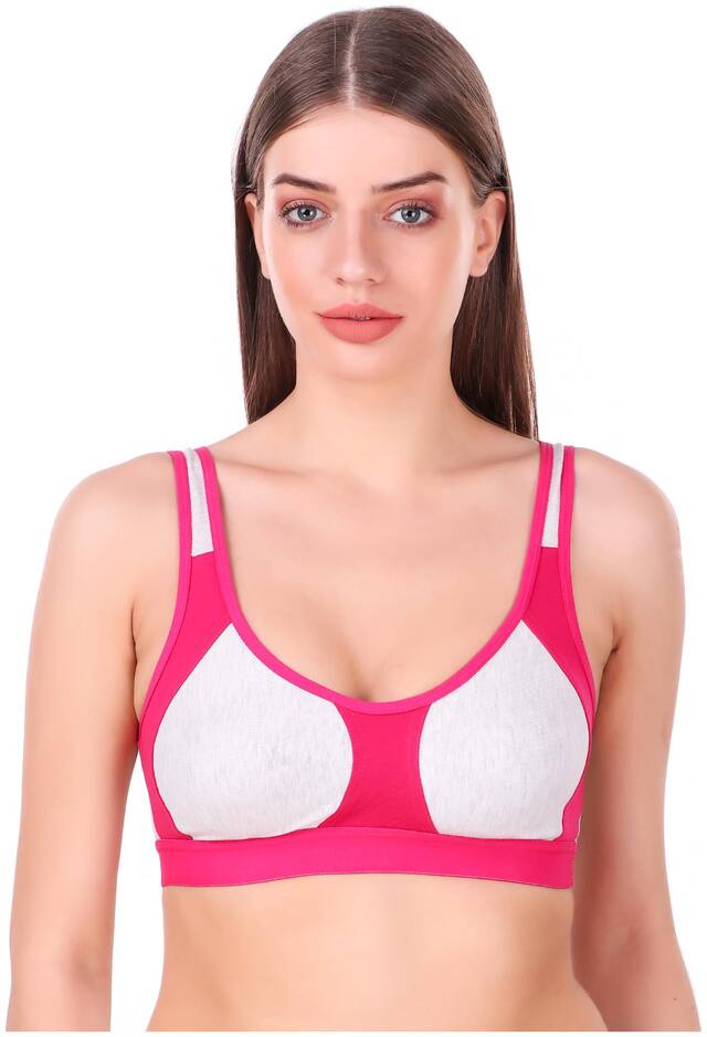 Tace Seema Sports Bra Pink color