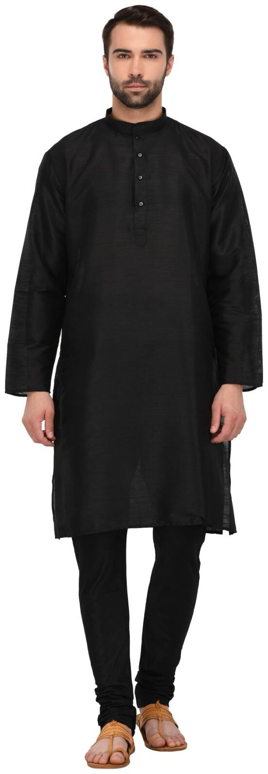 

TAG 7 Black Kurta Pajama