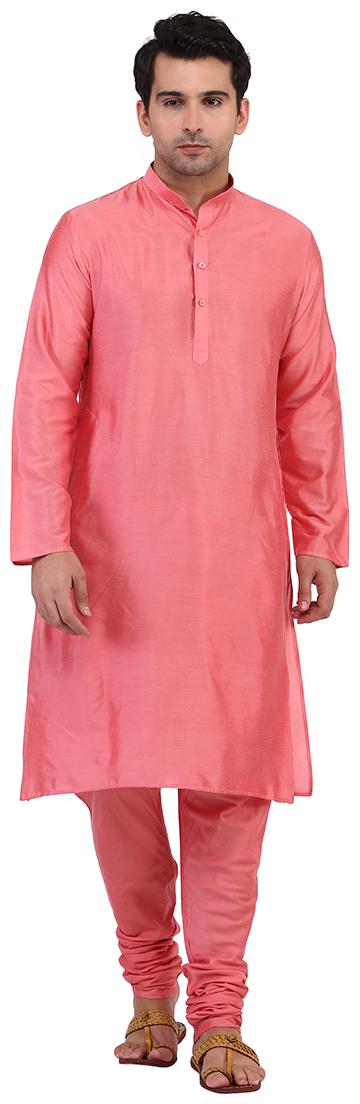 

Tag 7 Pink Blended Kurta Pyjama
