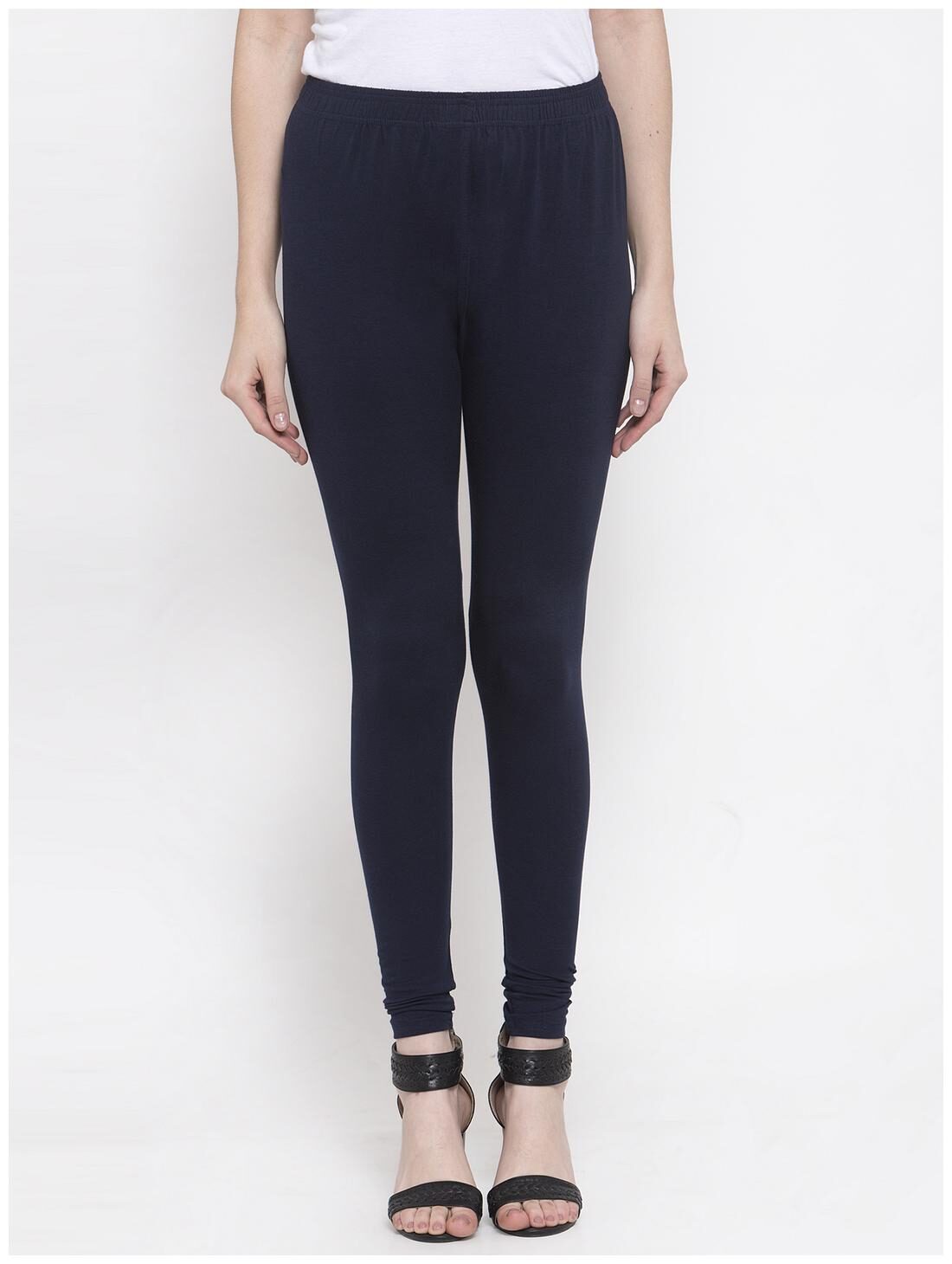 

Tag 7 Women Full Length Solid Leggings