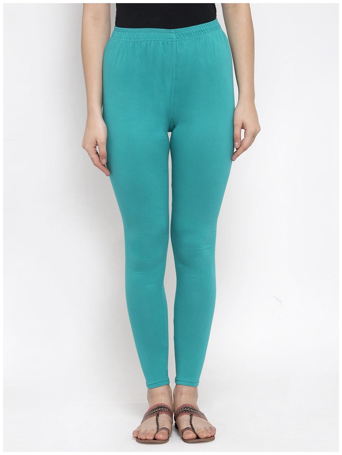 

Tag 7 Women Full Length Solid Leggings