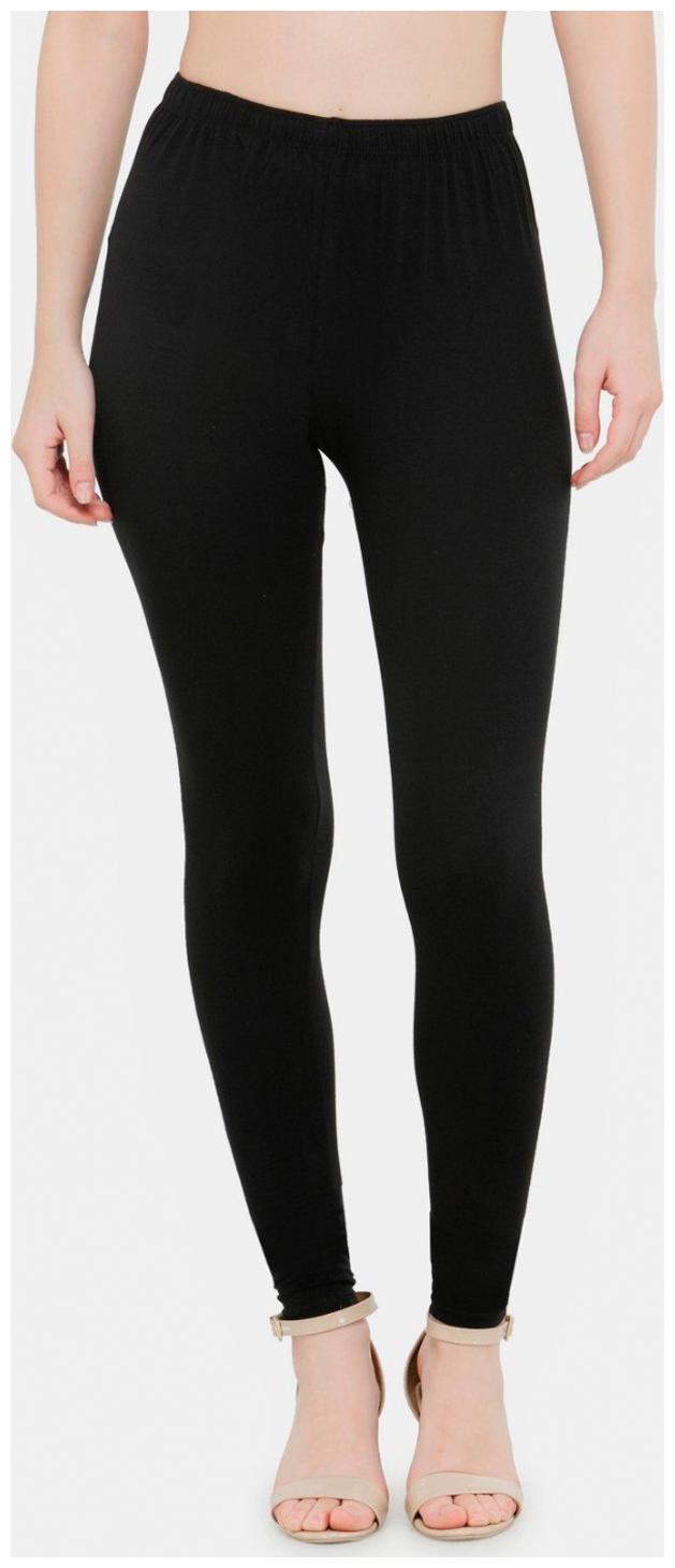 

Tag 7 Women Black Solid Ankle Length Leggings