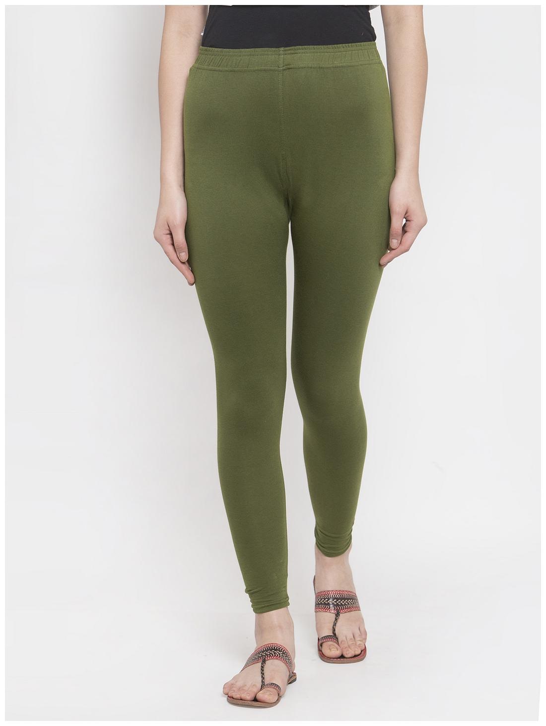 

Tag 7 Women Full Length Solid Leggings