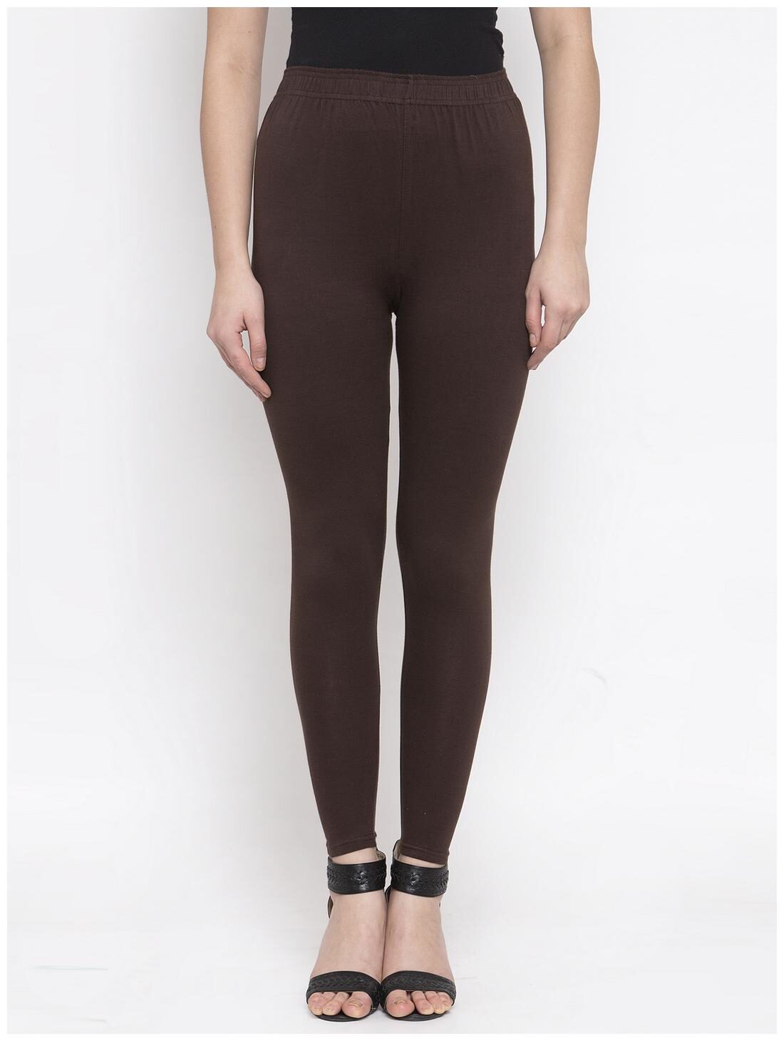 

Tag 7 Women Full Length Solid Leggings