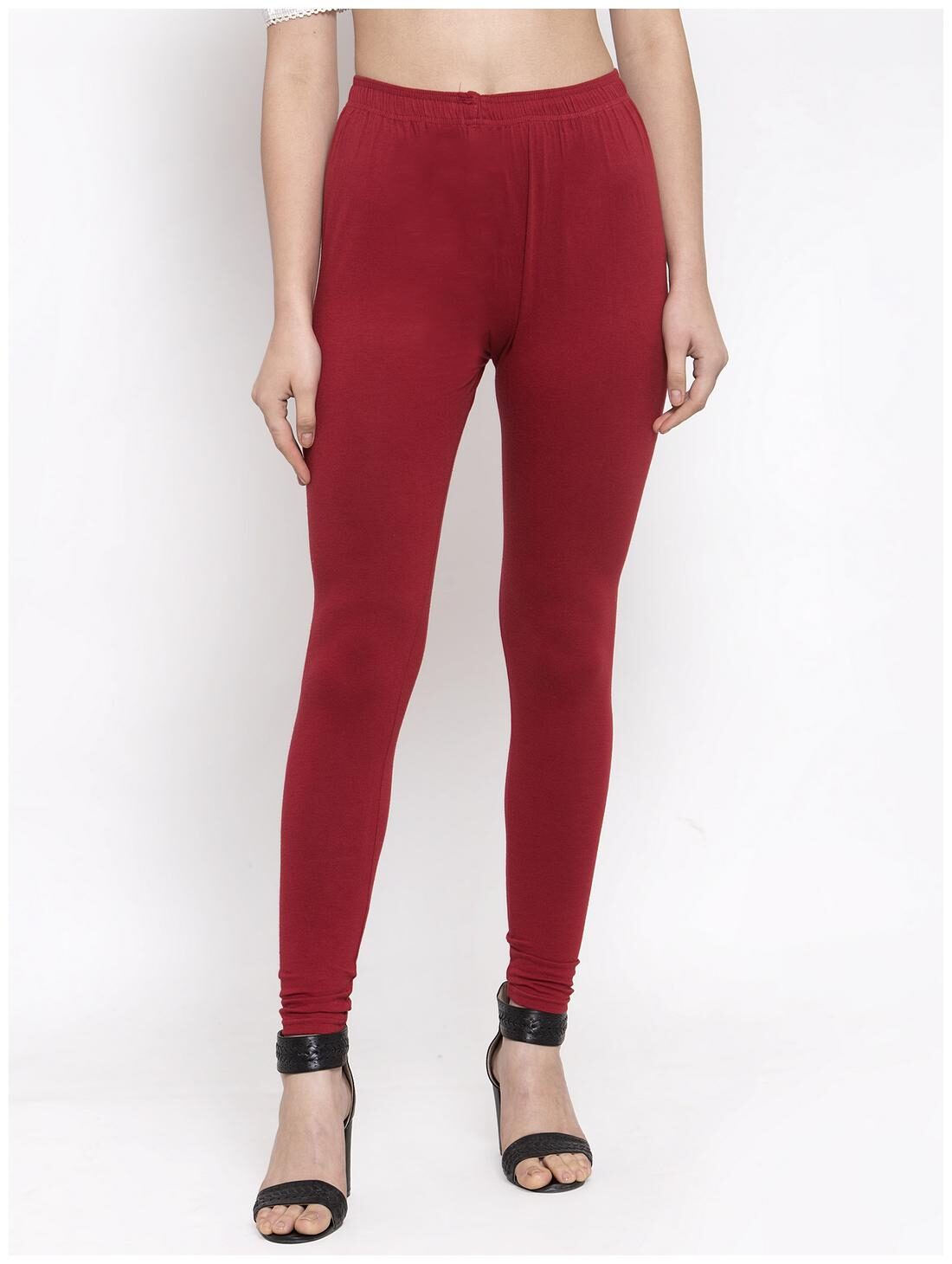 

Tag 7 Women Full Length Solid Leggings