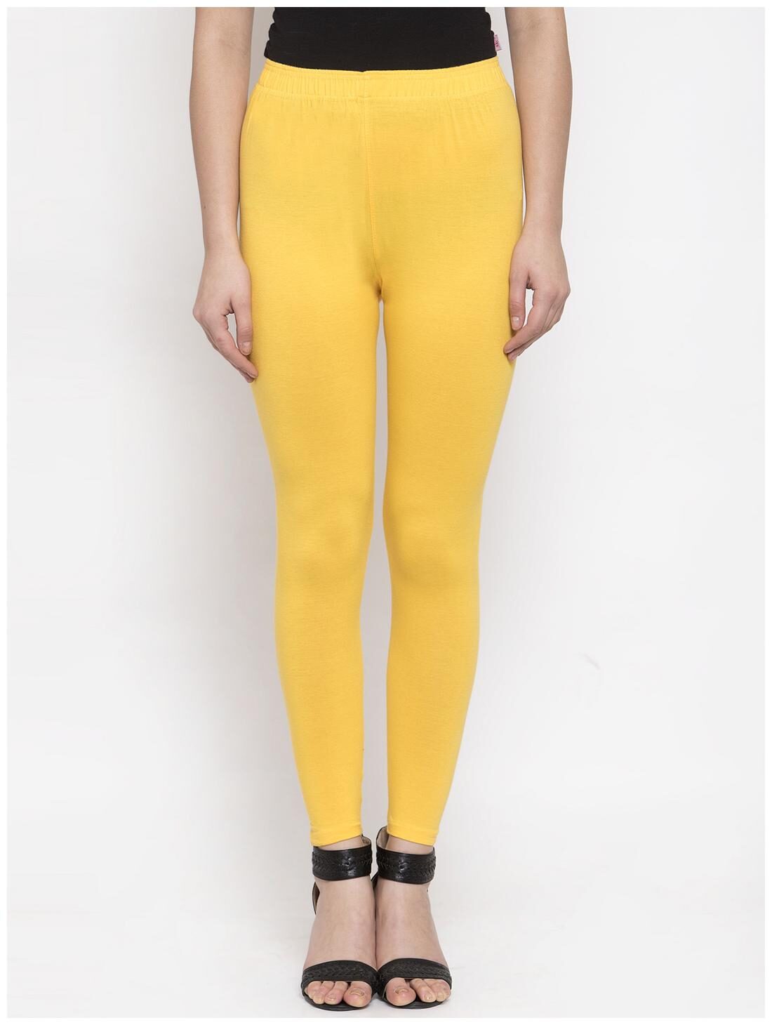 

Tag 7 Women Full Length Solid Leggings