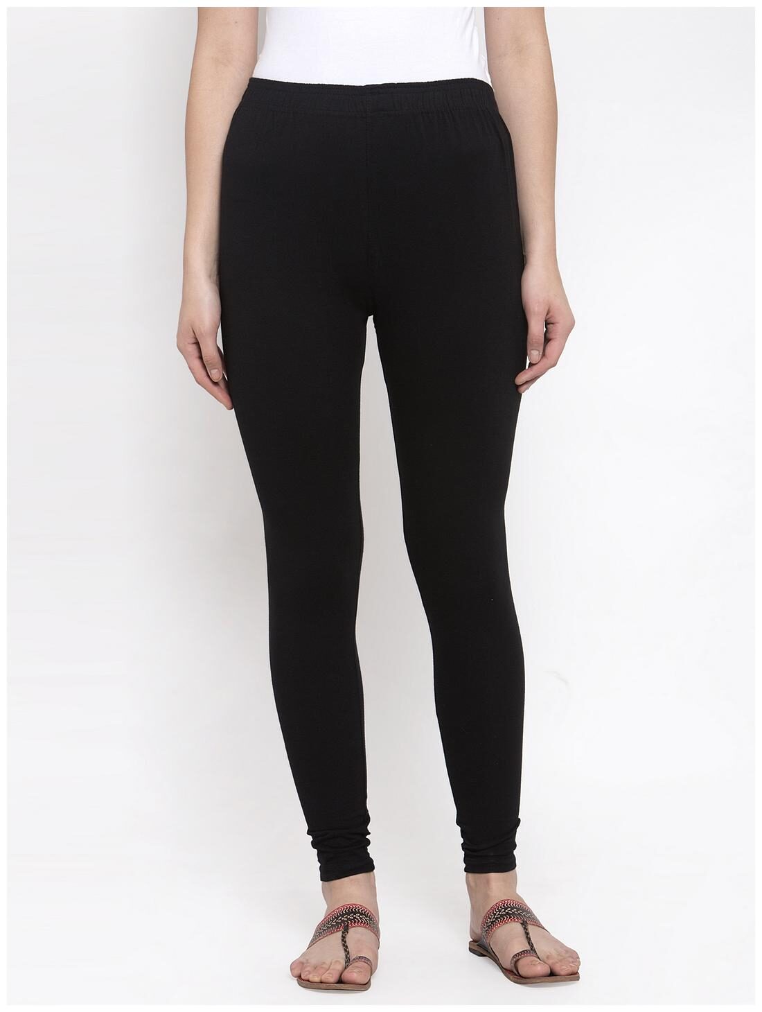 

Tag 7 Women Full Length Solid Leggings