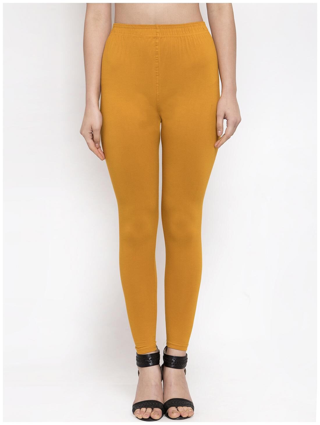 

Tag 7 Women Full Length Solid Leggings