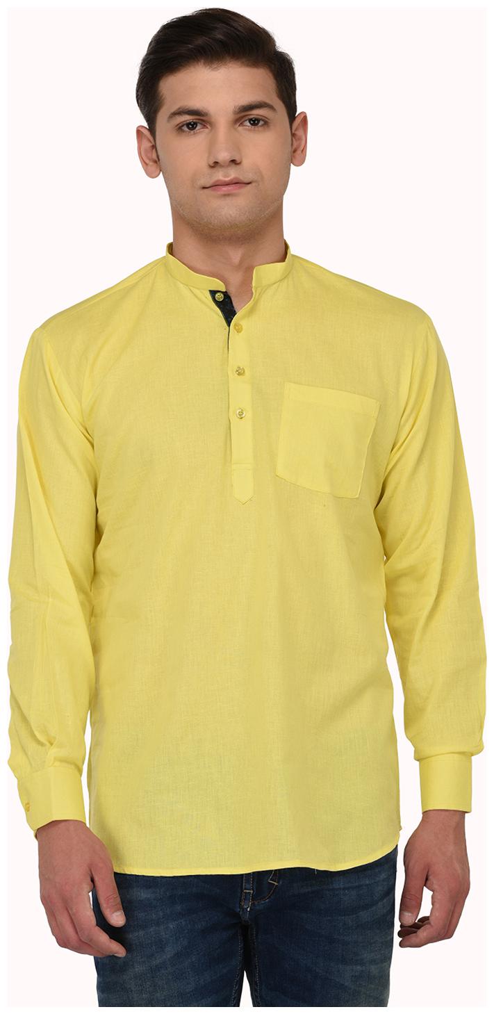 

Tag 7 Men Maroon Regular Fit Kurta