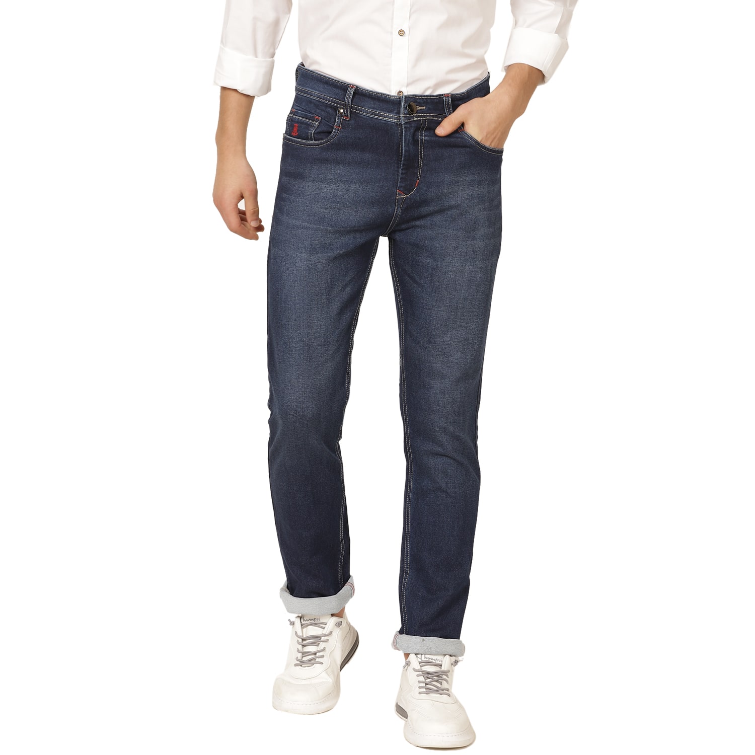 

TAHVO Men Blue Slim Fit Jeans