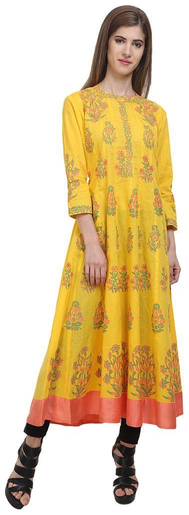 

Tamannah Cotton Straight Kurti