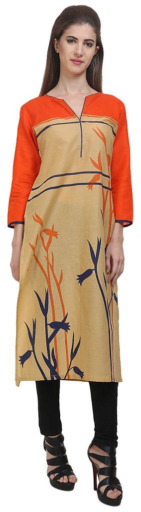 

Tamannah Cotton Straight Kurti