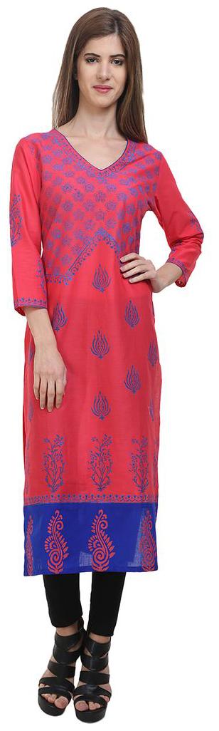 

Tamannah Cotton Straight Kurti